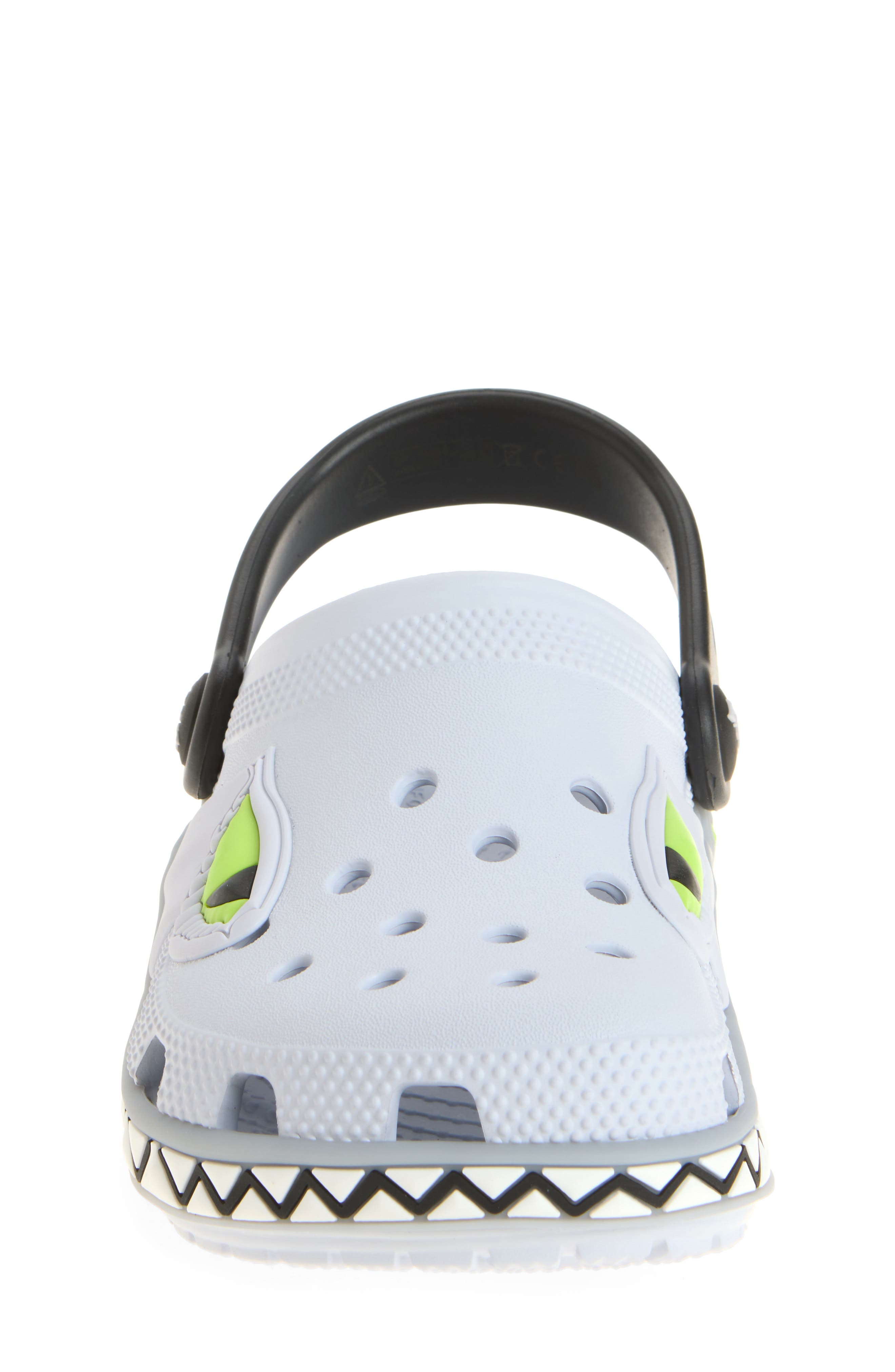 Kids' Classic Creature Lights Clog, Alternate, color, STEEL