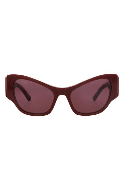 56mm Cat Eye Sunglasses