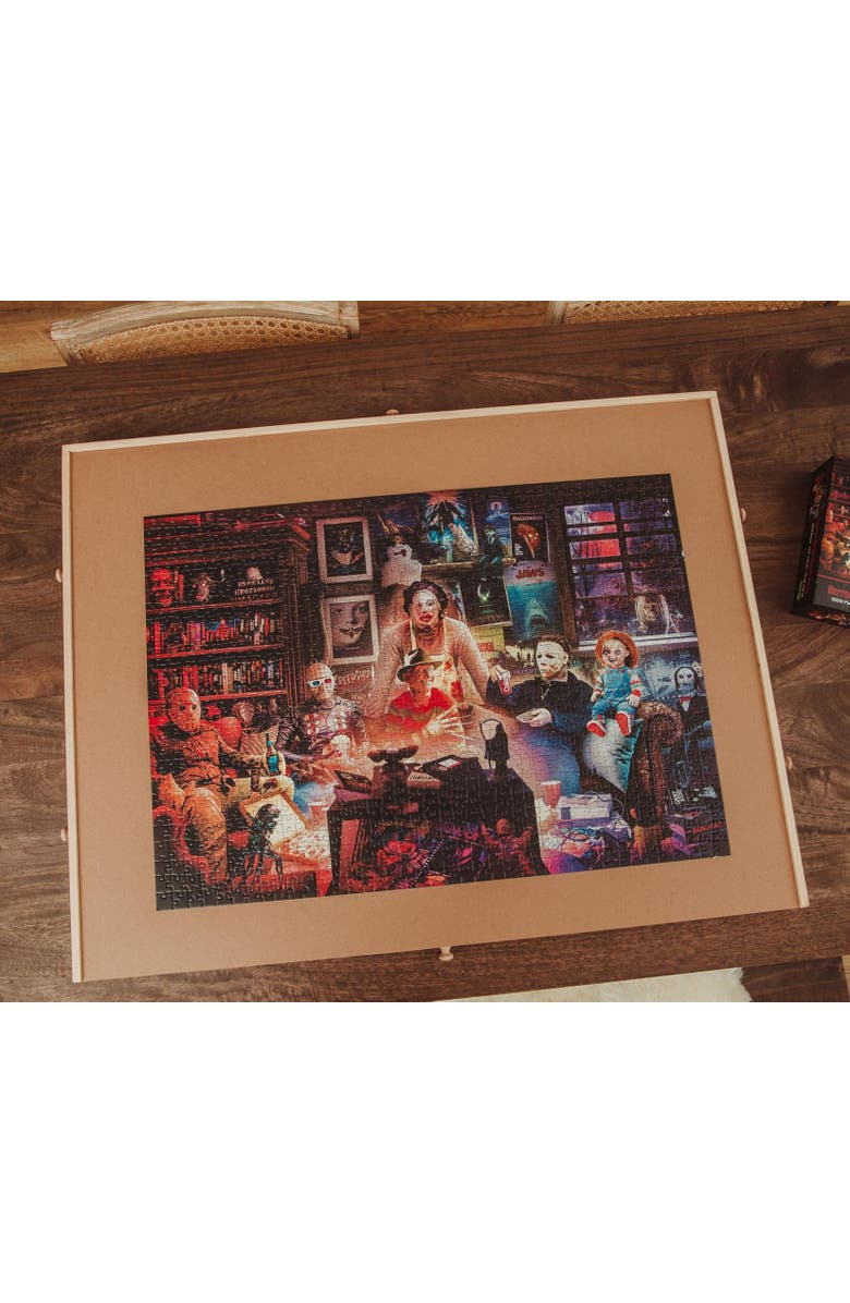 Toynk Horror Night Watch Party 1000 Piece Jigsaw Puzzle By Rachid Lotf, Alternate, color, Multi-Color