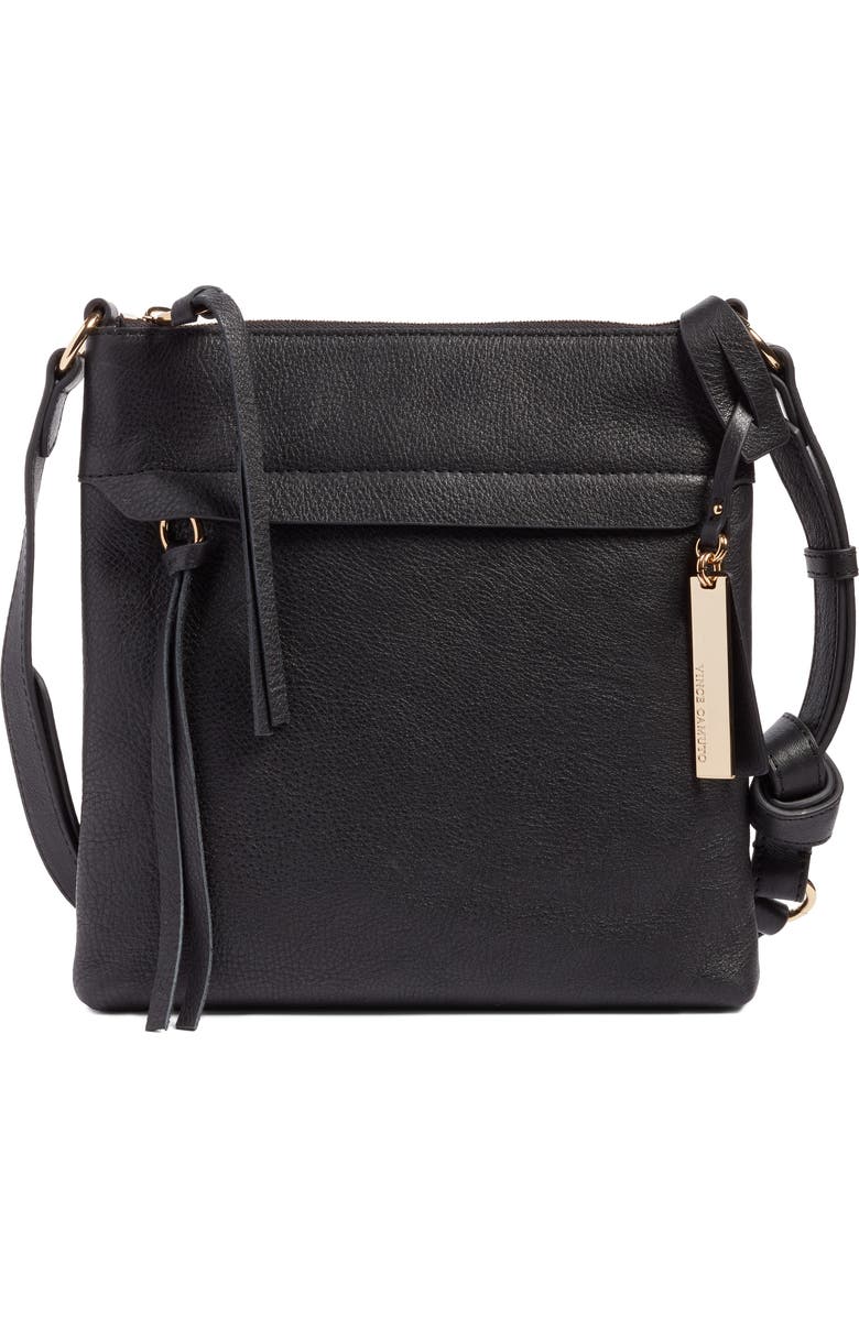 Vince Camuto Felax Leather Crossbody Bag, Main, color,