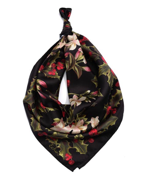 Holly Silk Bandana