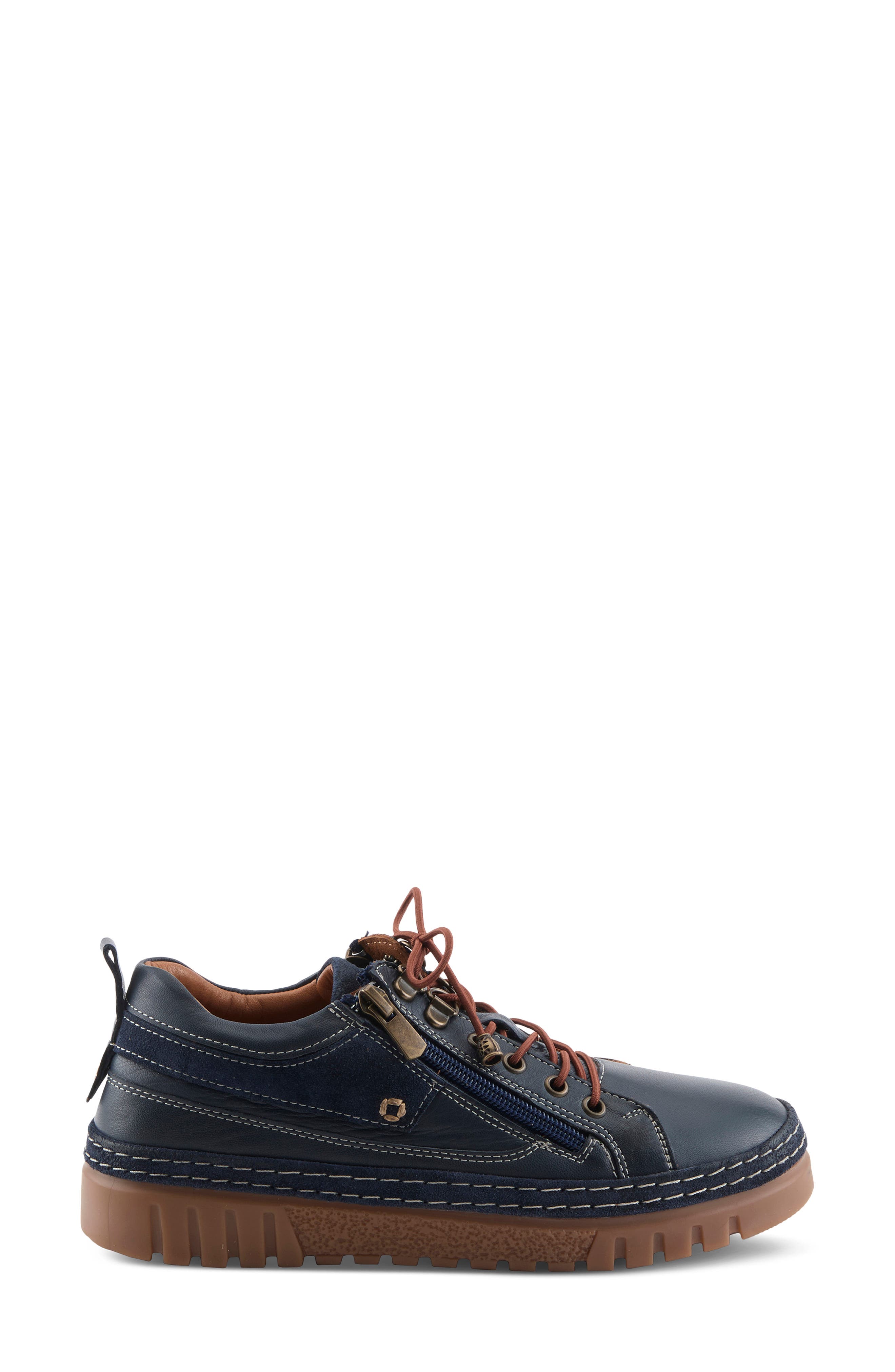 Lauria Sneaker, Alternate, color, NAVY