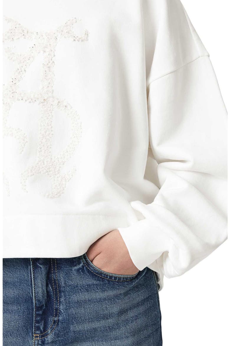 Reflex Lila Graphic Sweatshirt, Alternate, color, OPTIC WHITE