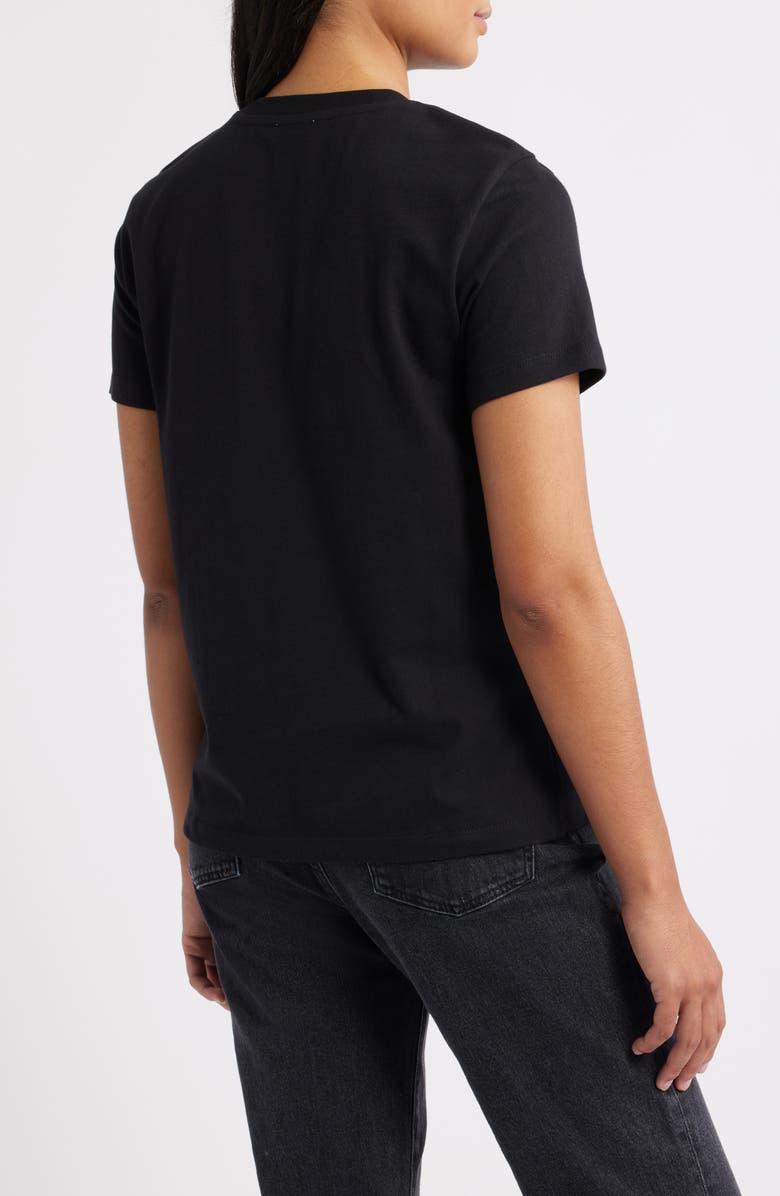 Mavi Jeans Cotton T-Shirt, Alternate, color, Black