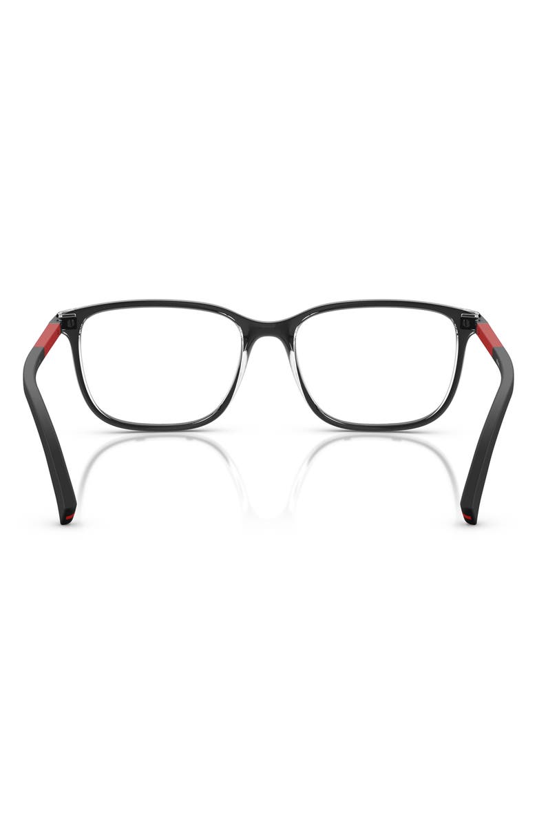 Prada Linea Rossa 56mm Pillow Optical Glasses, Alternate, color, 