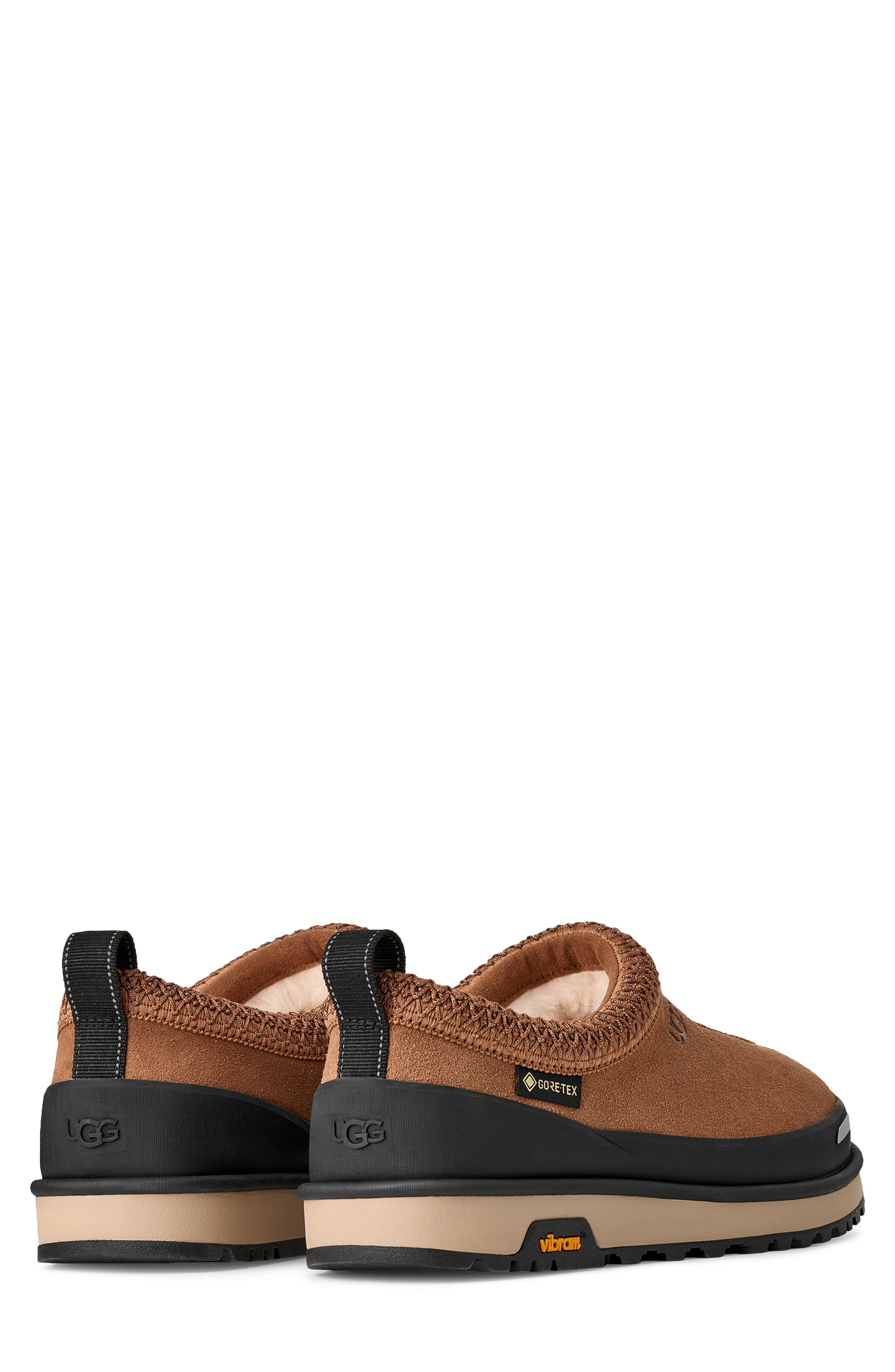 Tasman Guard Gore-Tex Waterproof Leather Slipper, Alternate, color, CHESTNUT