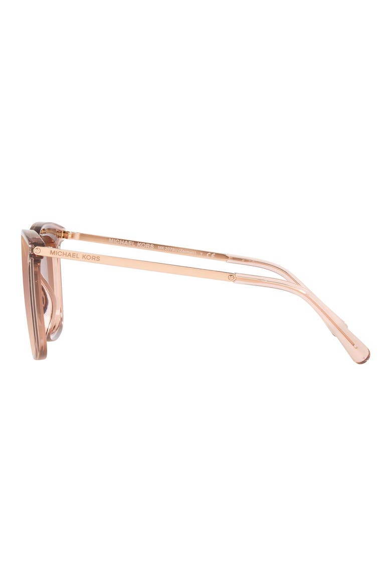 61mm Square Sunglasses, Alternate, color, BROWN