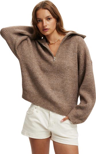 Women's Luxe Half Zip Pullover