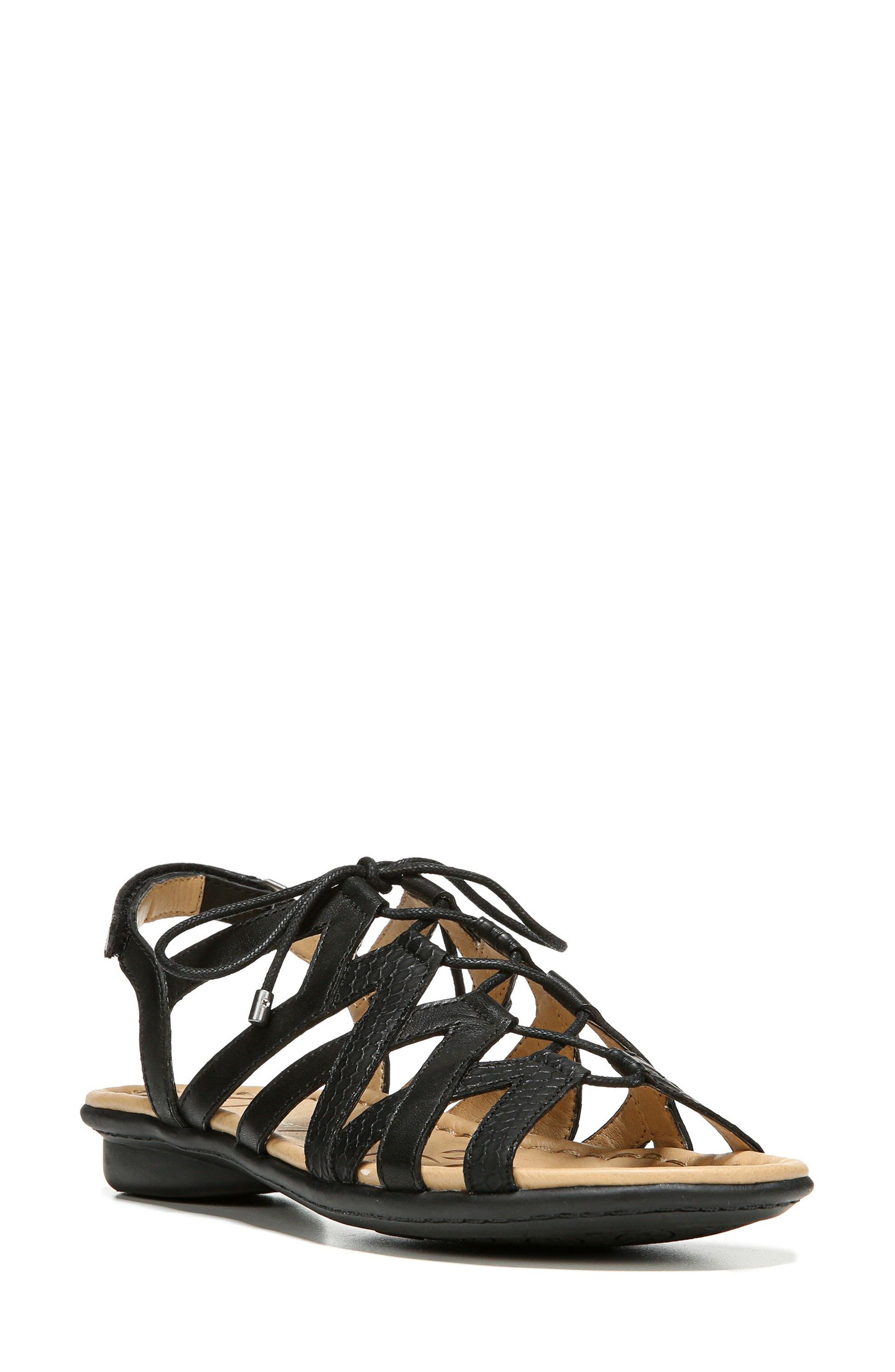 Naturalizer 'Whimsy' Ghillie Sandal, Main, color, 