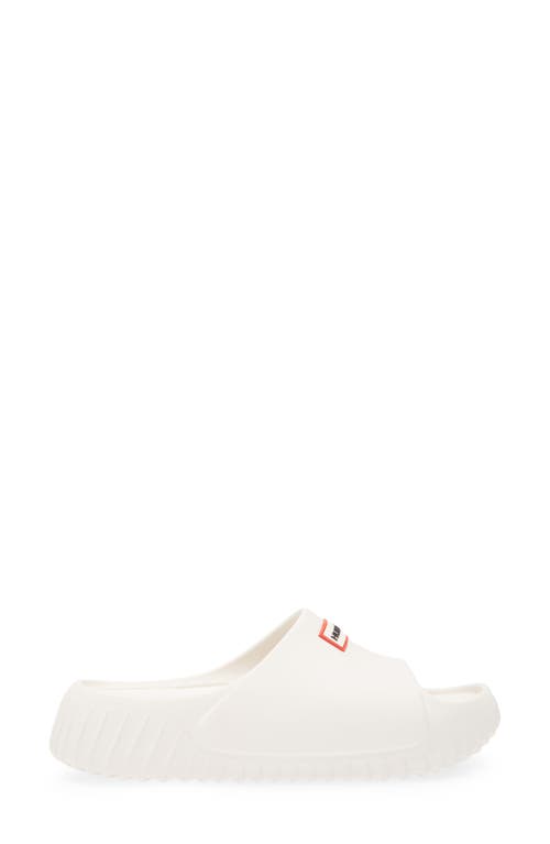 HUNTER HUNTER FAROE PLATFORM SLIDE SANDAL