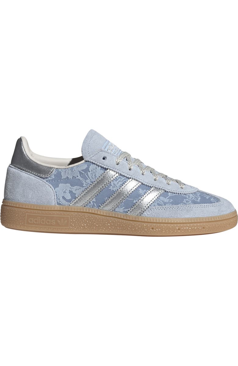 adidas Handball Spezial Sneaker, Alternate, color, Crystal Sky/ Silver/ White