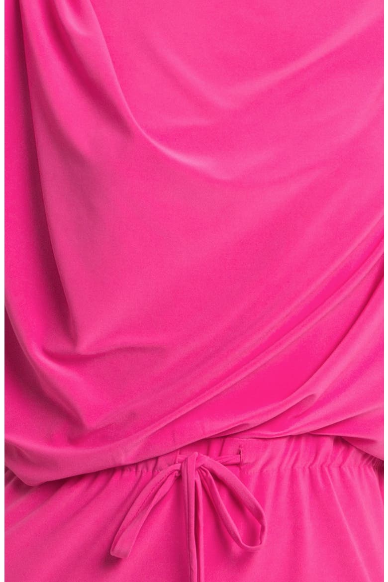Blouson Jersey Dress, Alternate, color, CABARET PINK