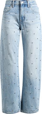 Pistola Lexi Stud Straight Leg Jeans