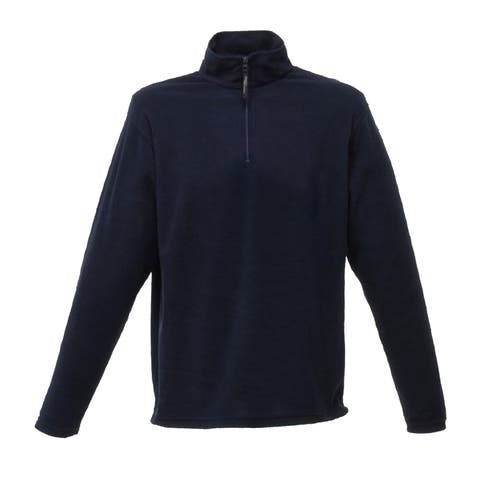Micro Zip Neck Fleece Top