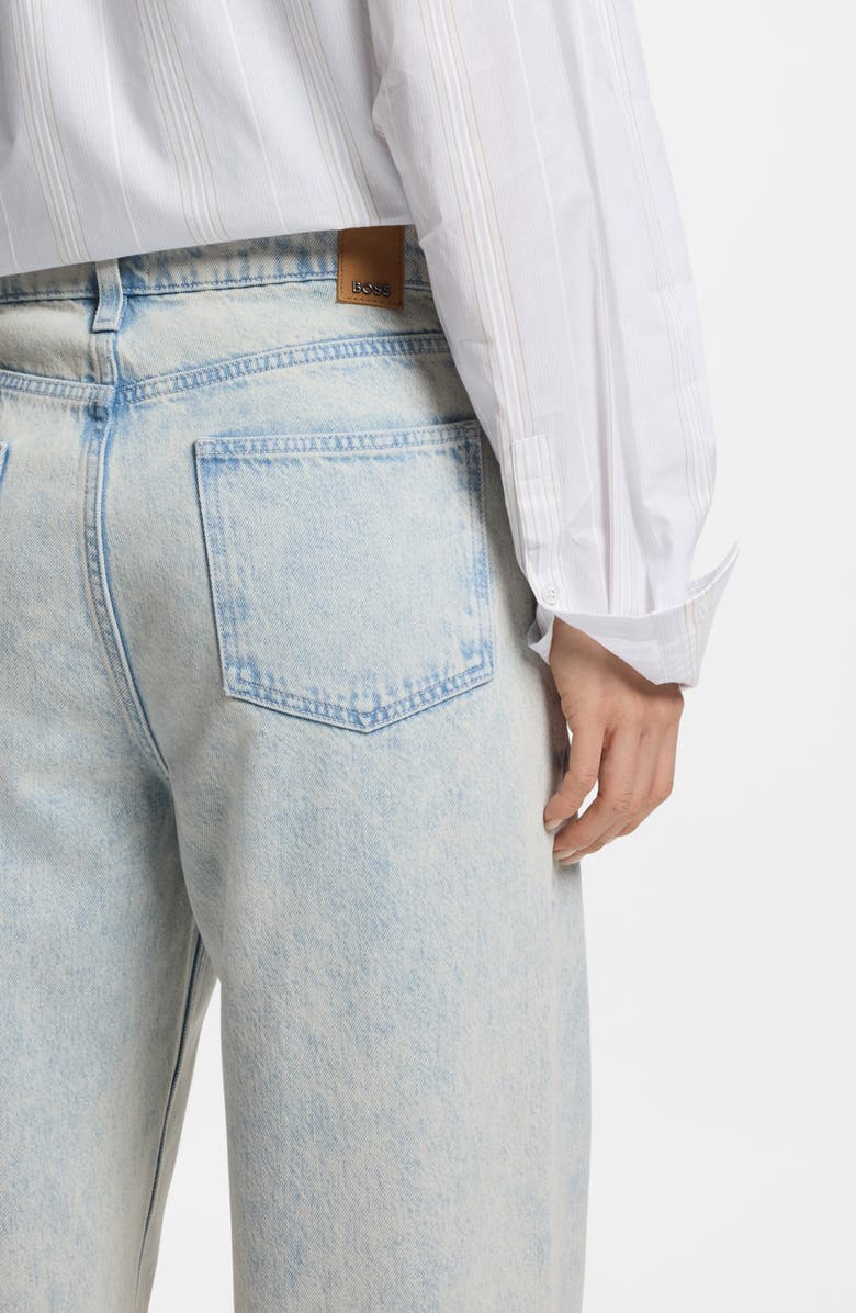 BOSS Crossroad Boyfriend 0.2 Jeans, Alternate, color, Light Blue