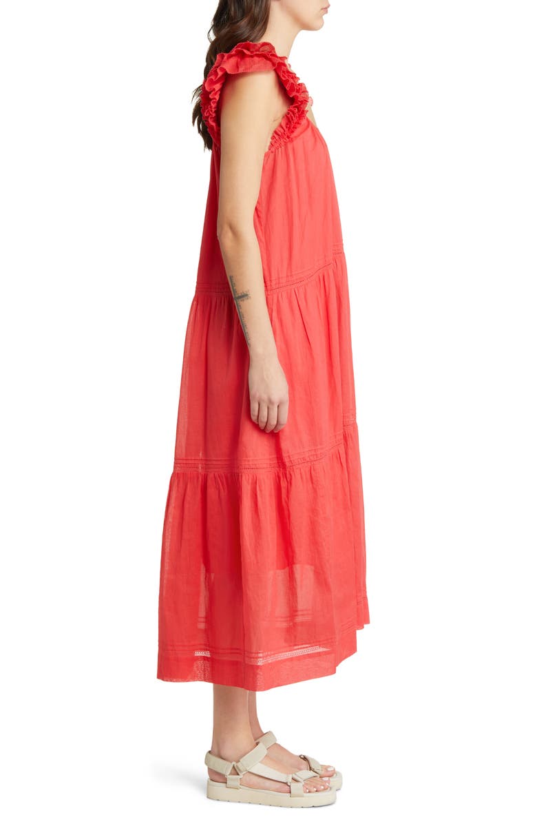 THE GREAT. The Dove Cotton Dress, Alternate, color, 