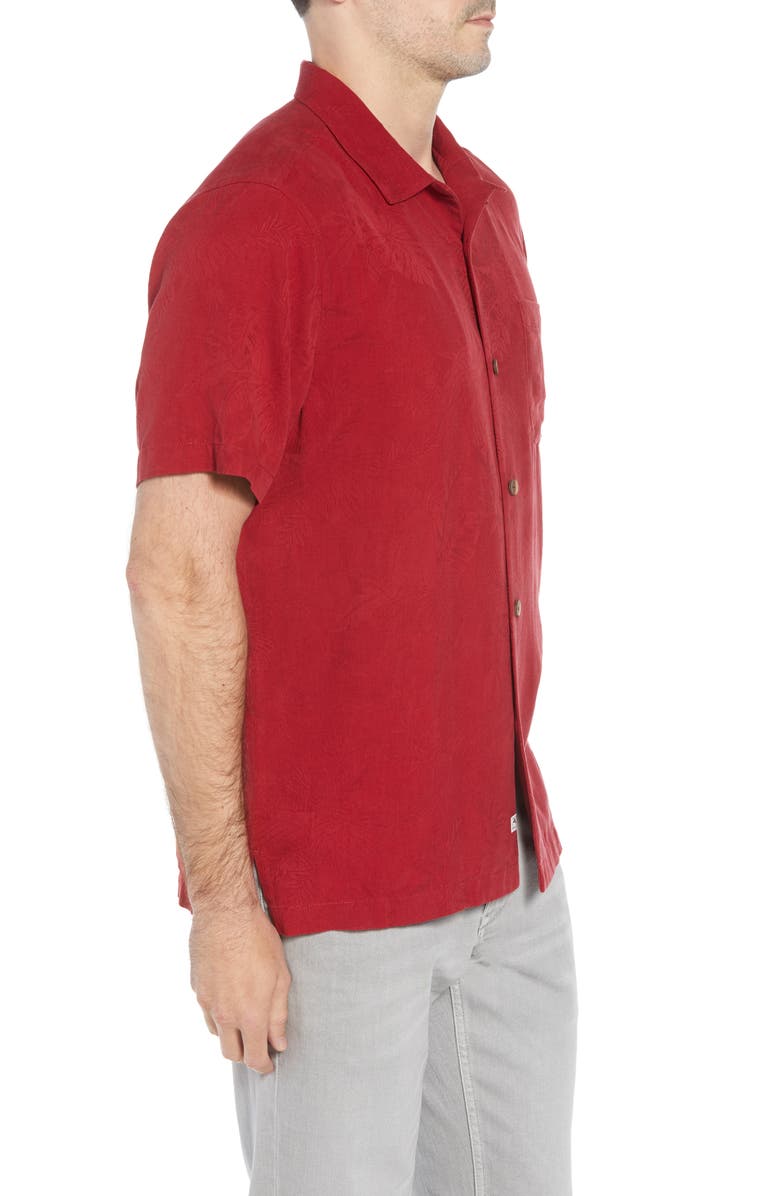 Tommy Bahama St Lucia Fronds Silk Camp Shirt, Alternate, color, 