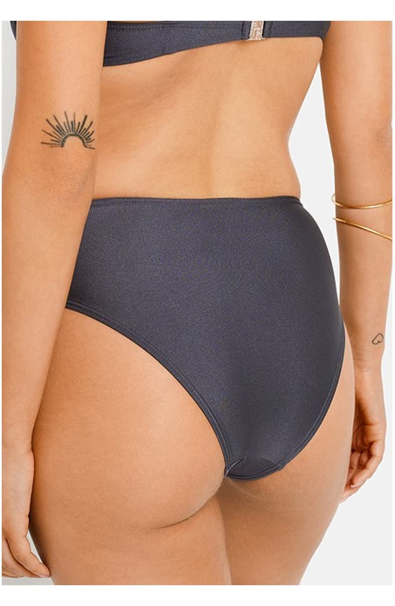 LSCN by LASCANA Women's Shimmer High Waisted Bikini Bottom, Alternate, color, 