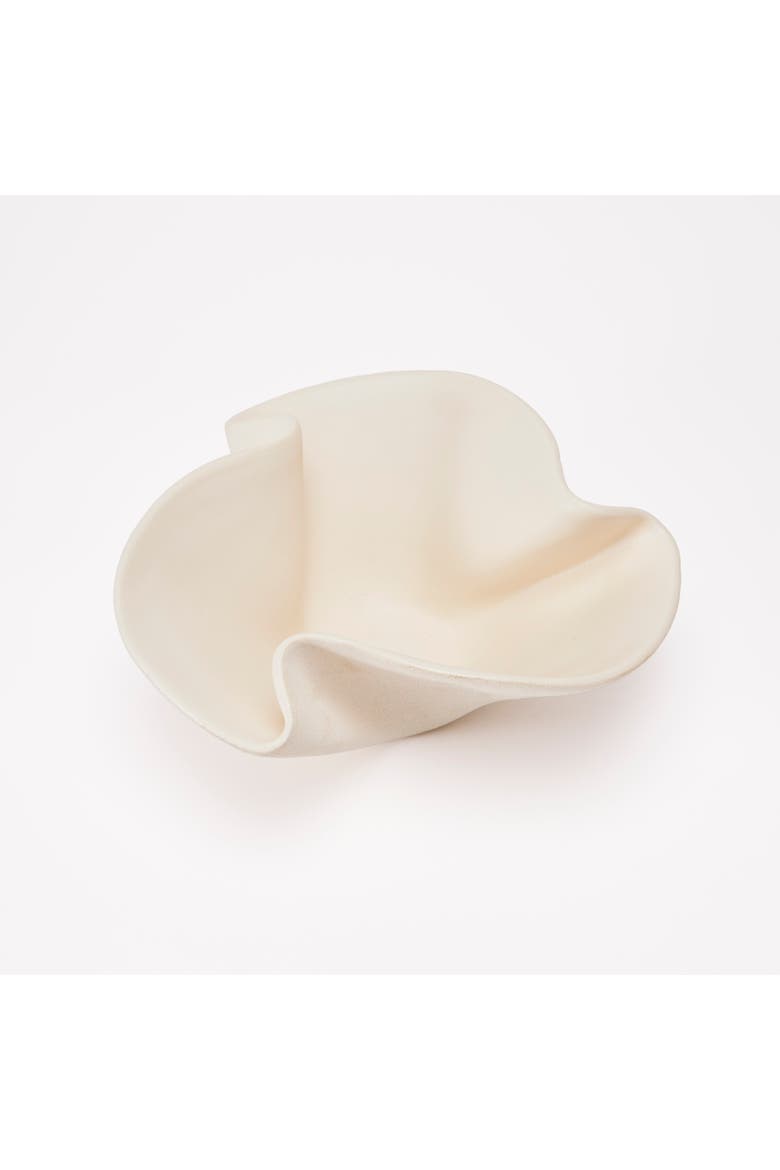 Esme Bowl, Alternate, color, Raw Blanc