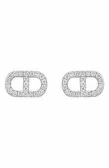 EFFY Sterling Silver Diamond Earrings - 0.29 ctw