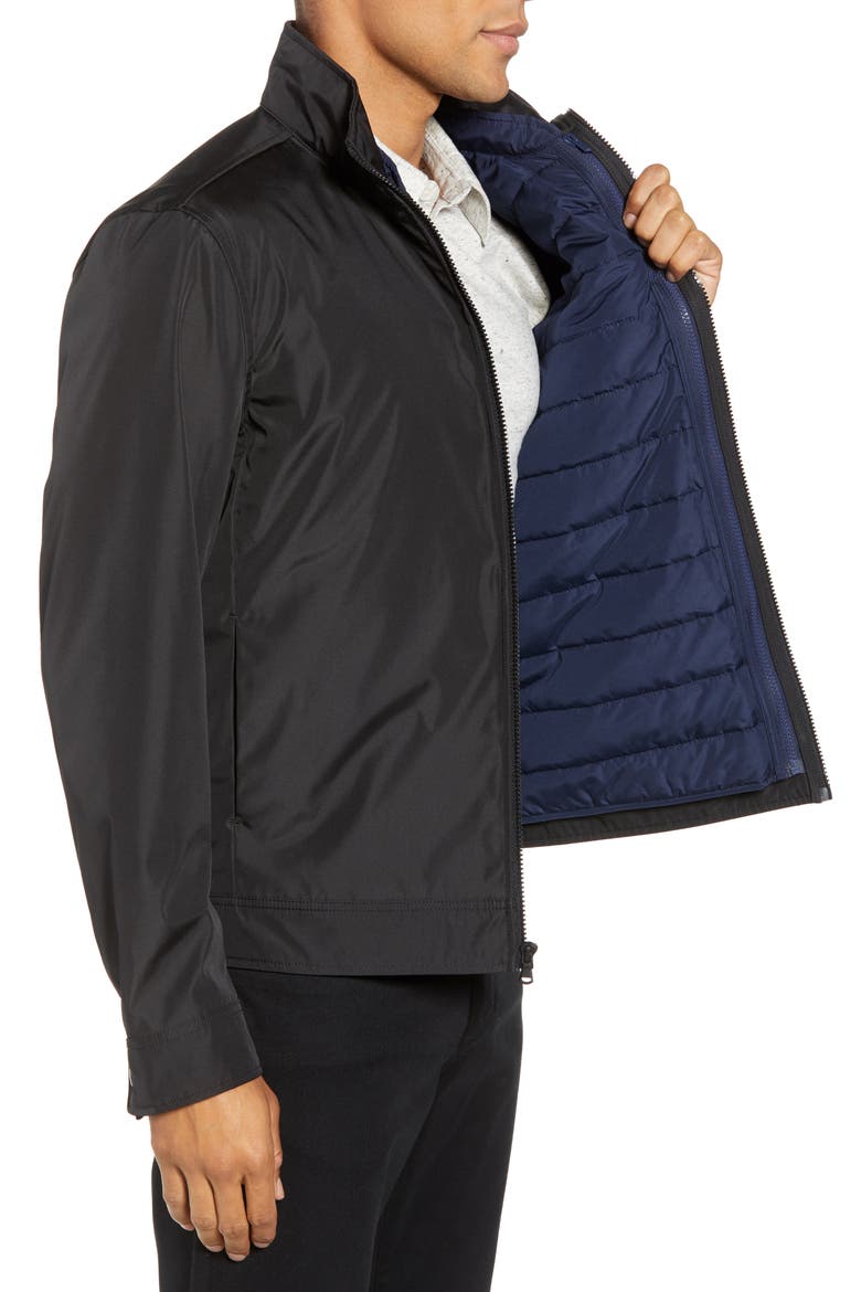 Oxford 2-in-1 Jacket, Alternate, color, BLACK