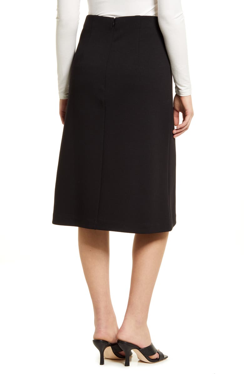 Nordstrom Scuba Midi Skirt, Alternate, color,