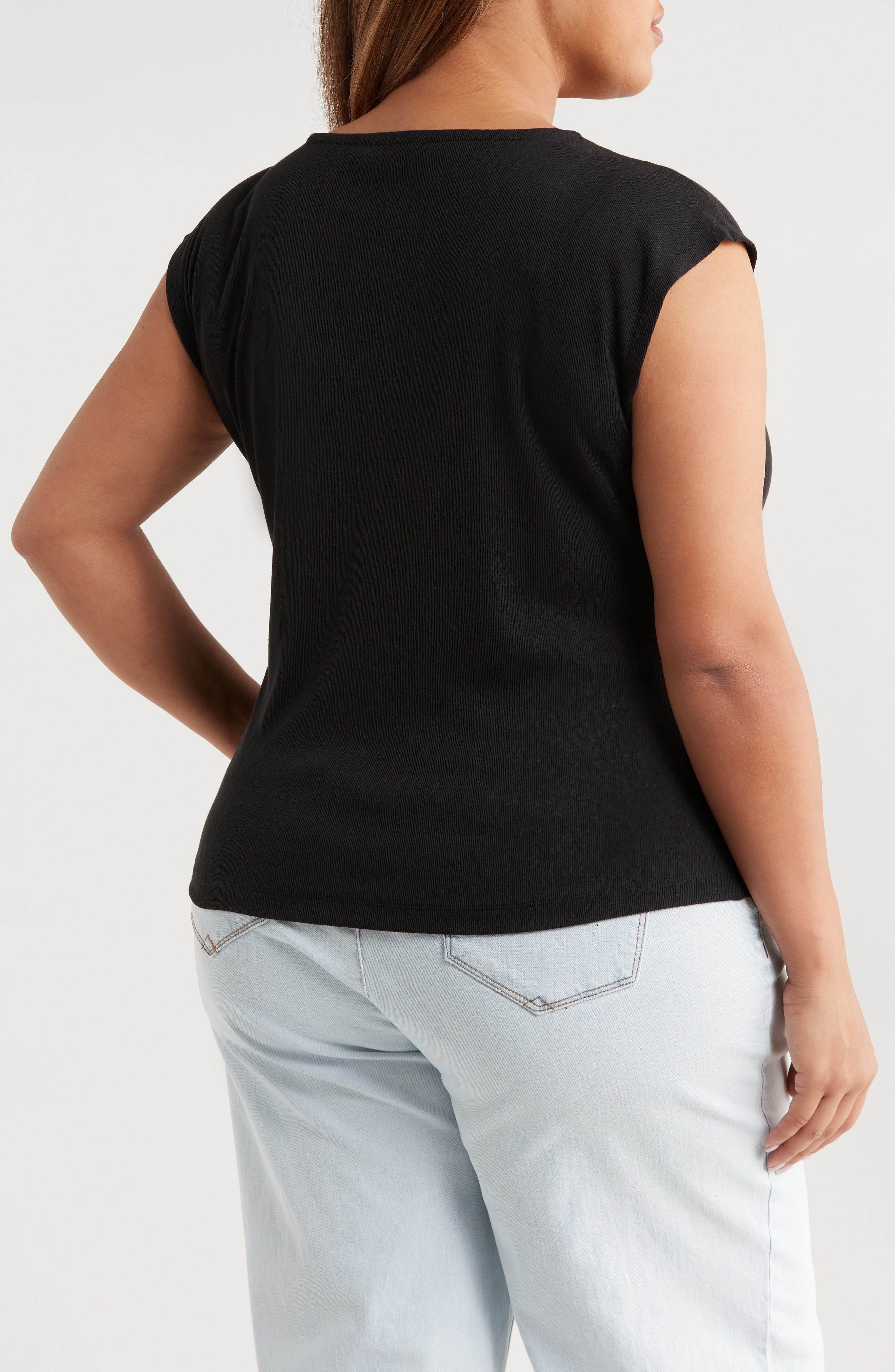 Cap Sleeve Top - image 2
