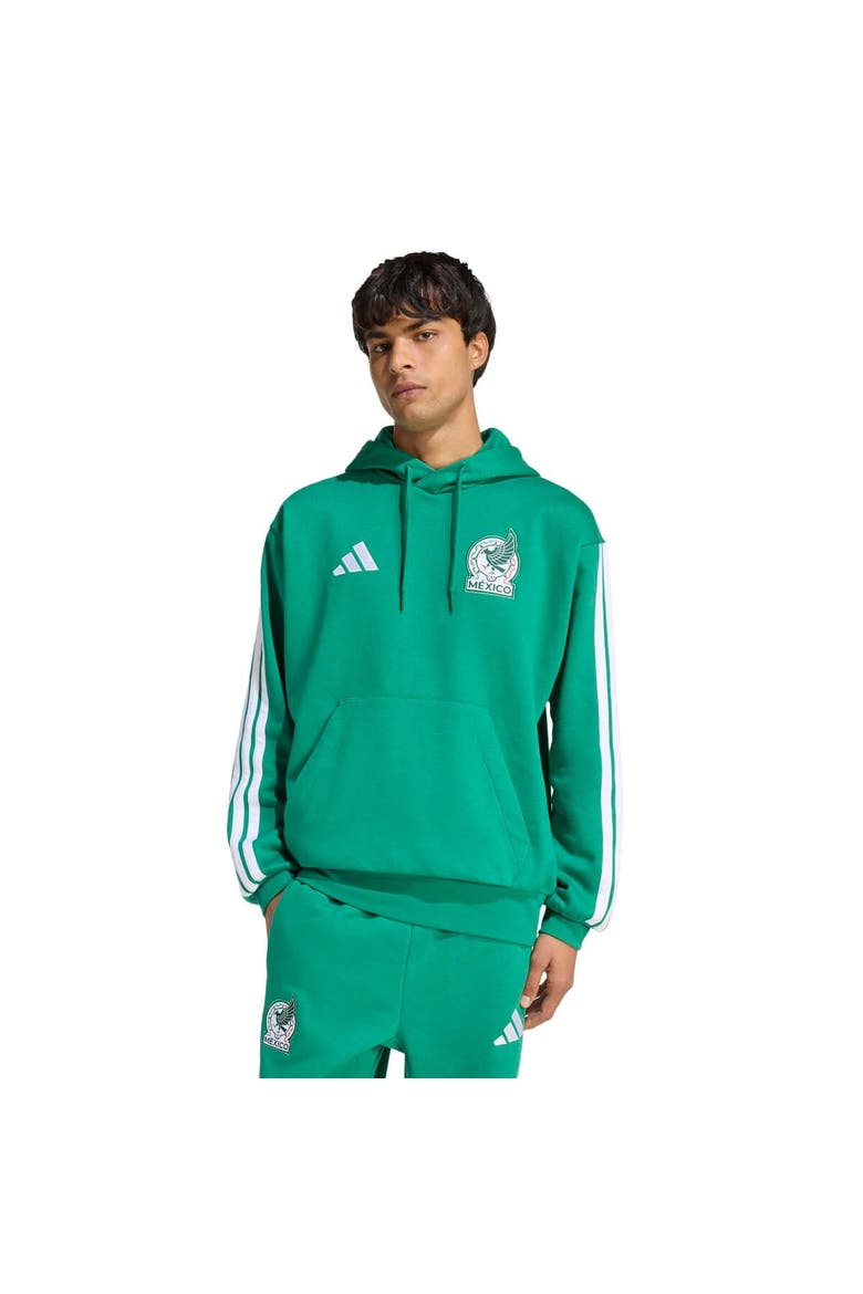 Men's adidas  Green Mexico National Team FIFA x World Cup Alphaskin Fleece Hoodie, Main, color, Green