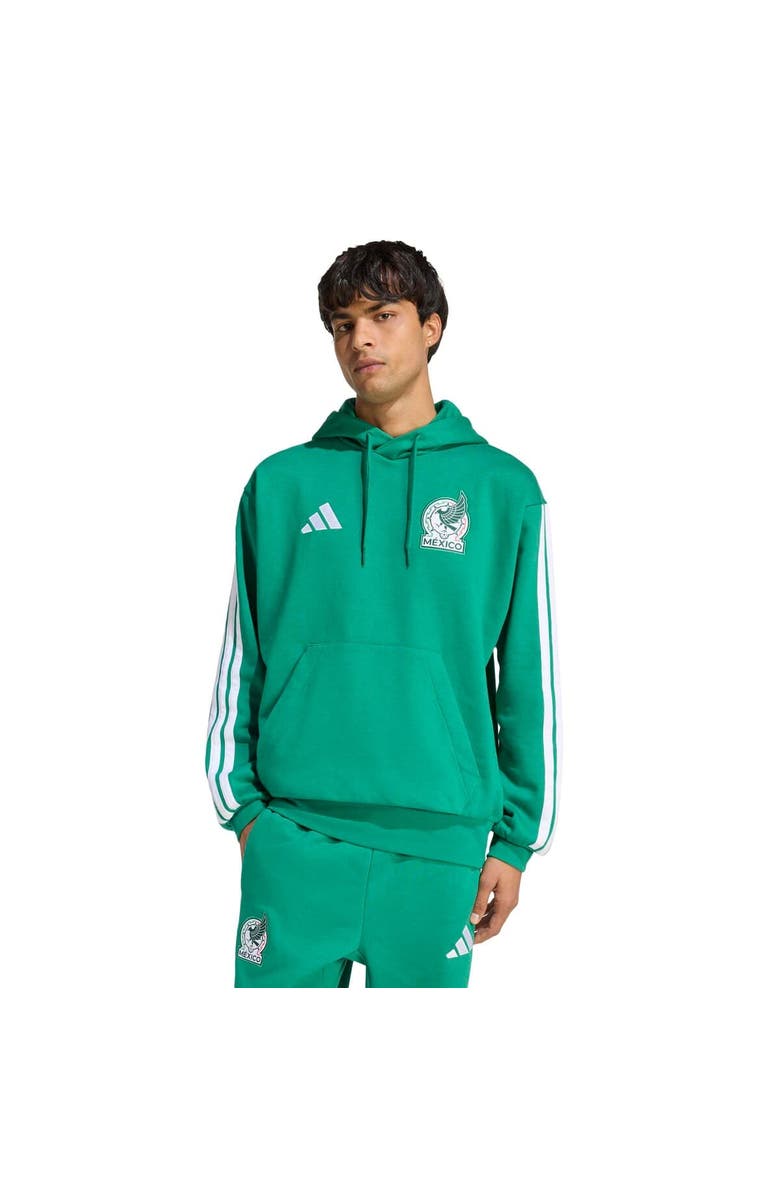 adidas Men's adidas Green Mexico National Team FIFA x World Cup Alphaskin Fleece Hoodie, Main, color, Green