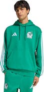 adidas Men's adidas  Green Mexico National Team FIFA x World Cup Alphaskin Fleece Hoodie