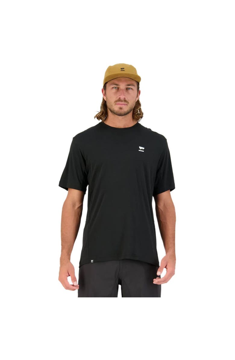 Mons Royale Tarn Merino Shift T-Shirt - Men
s, Main, color, Black/Black
