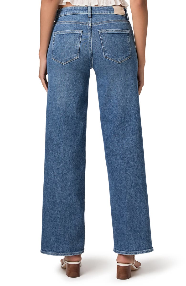 PAIGE Tatum High Waist Wide Leg Jeans, Alternate, color, Saintmartn