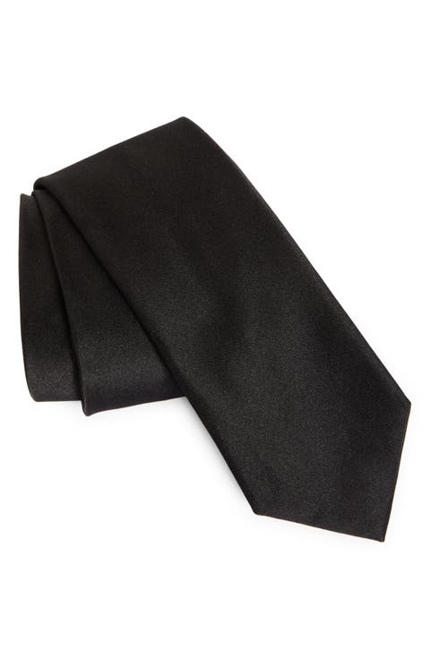 Solid Silk Tie