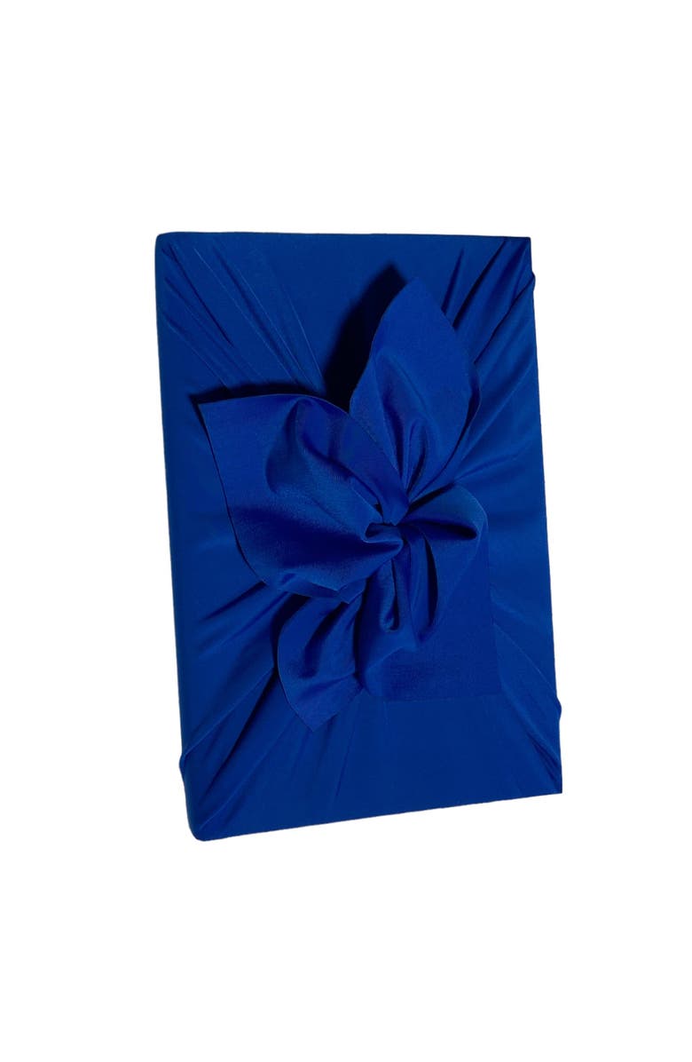 Shiki Wrap Set of 3 - Reusable Cloth Furoshiki Gift Wrap | Deep Blue, Main, color, Deep Blue