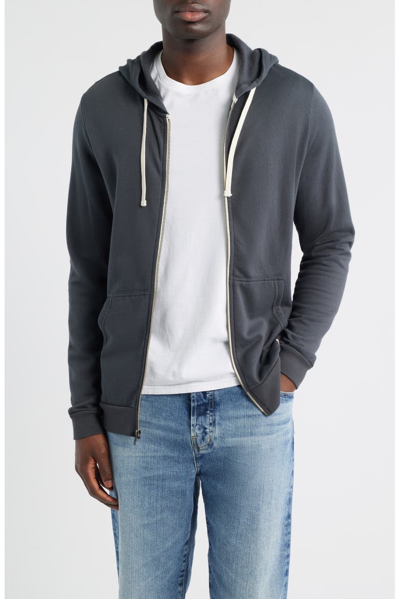 Afternoon Full Zip Hoodie, Main, color, ASPHALT GREY