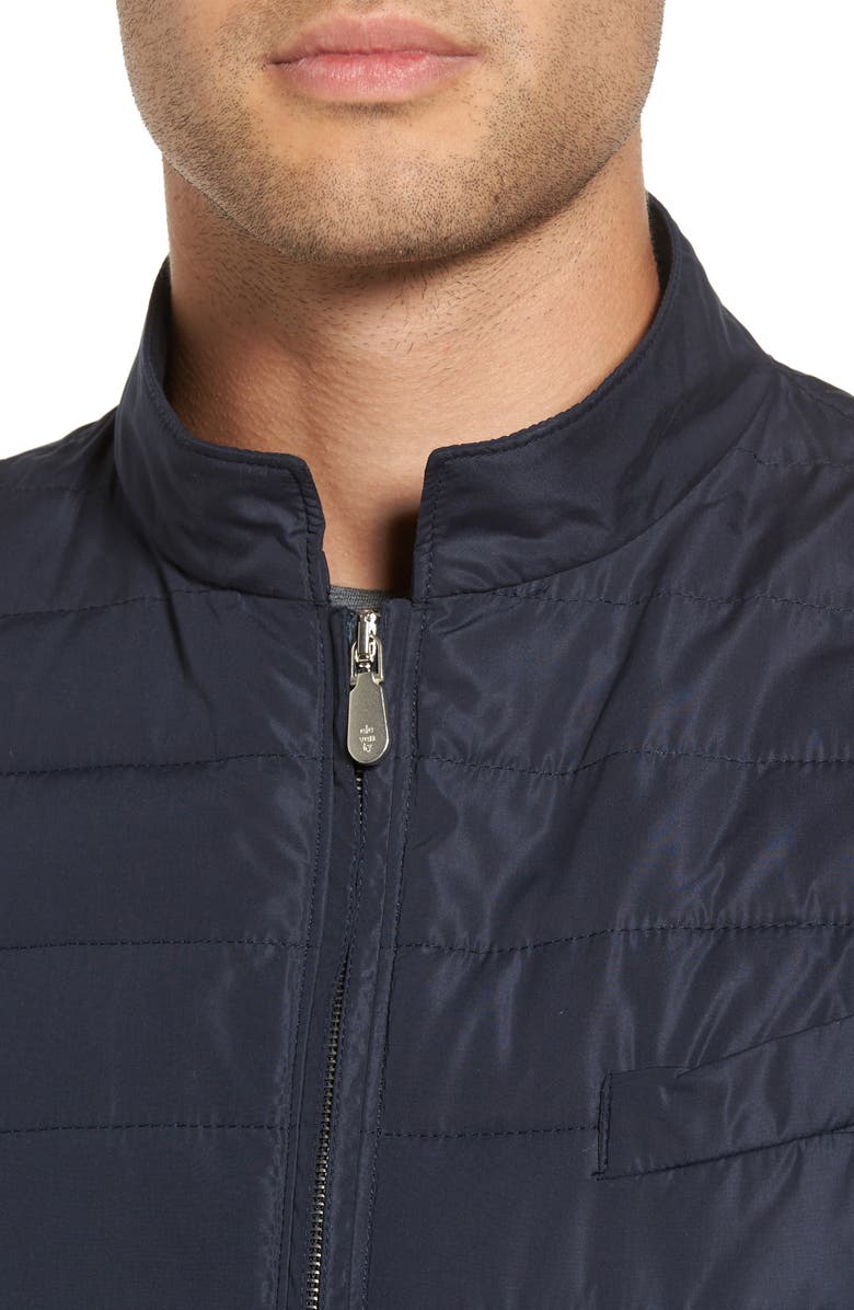 Eleventy Slim Fit Full Zip Vest, Alternate, color, 