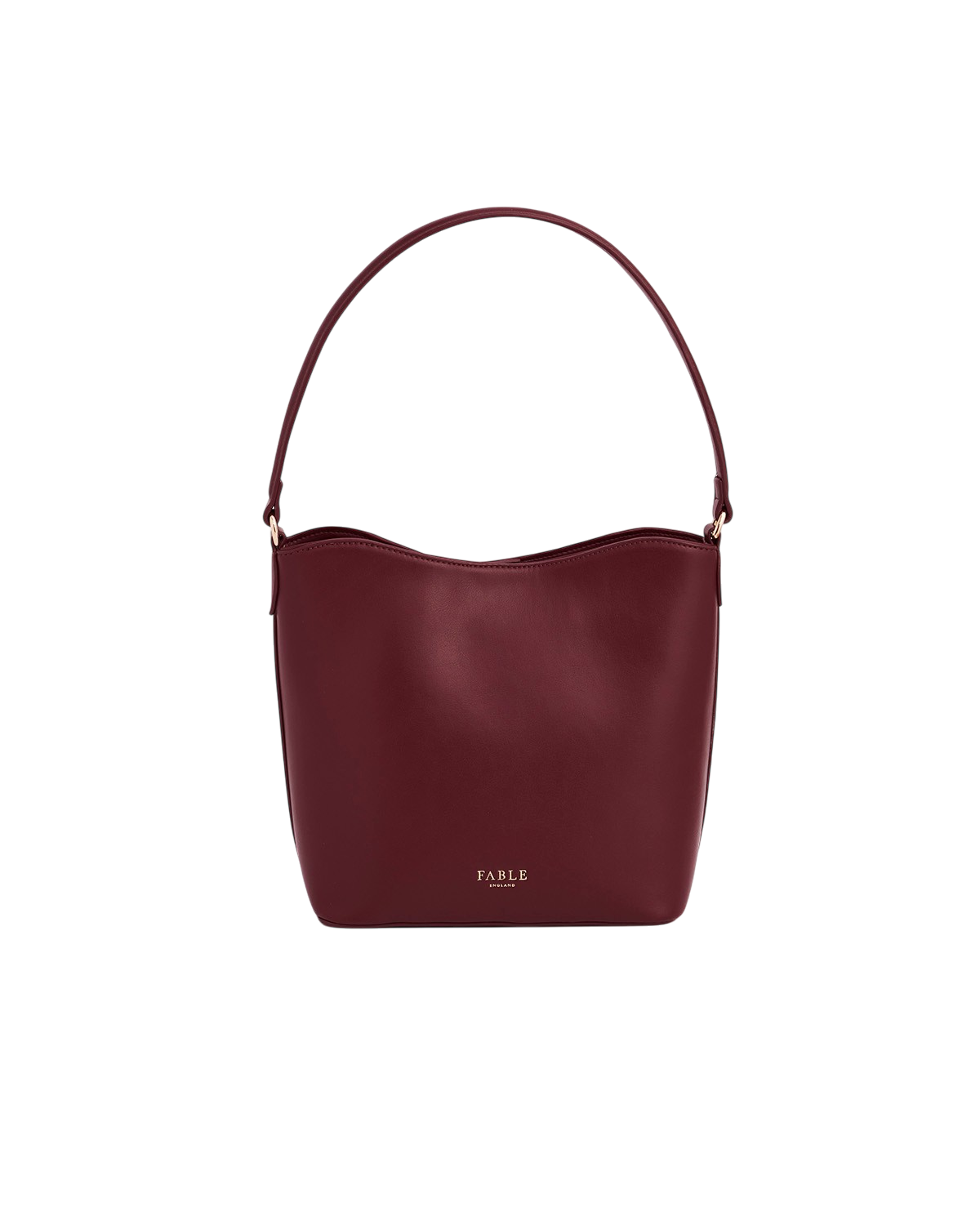 Floral Applique Margot Bucket Purse, Alternate, color, Burgundy
