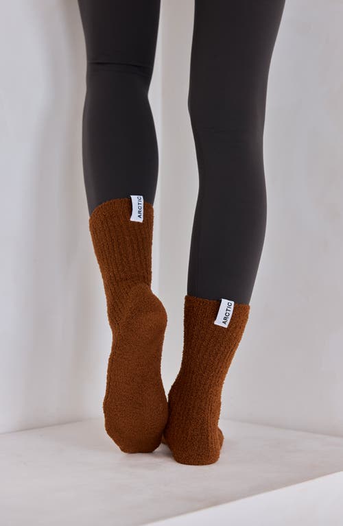 Arctic Fox & Co. Arctic Fox & Co The Cozy Socks In Brown
