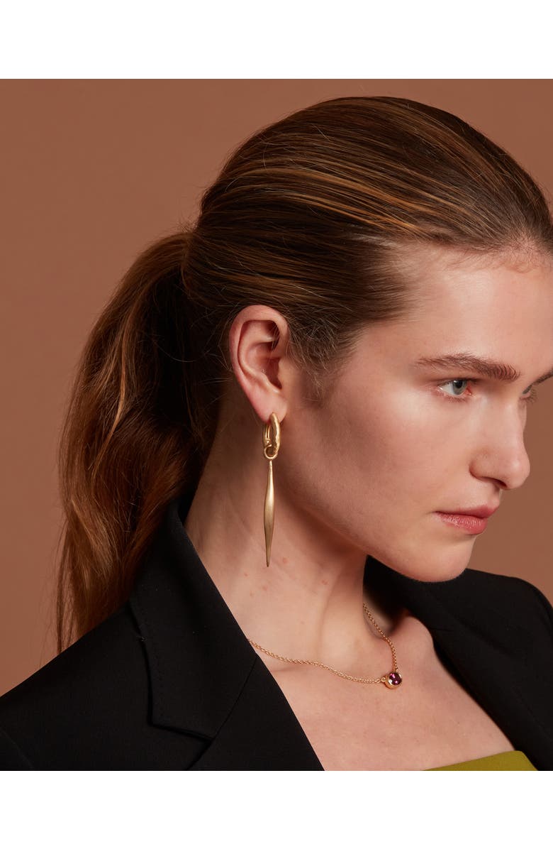 Eloise Jewelry Wander Hoops Medium with Spindle Charms Large, Alternate, color, Spindle Charm