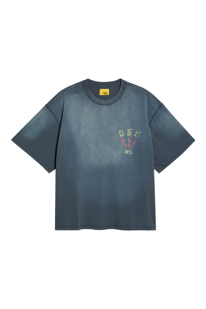 Bolt Tee, Main, color, WASHED NAVY/RED