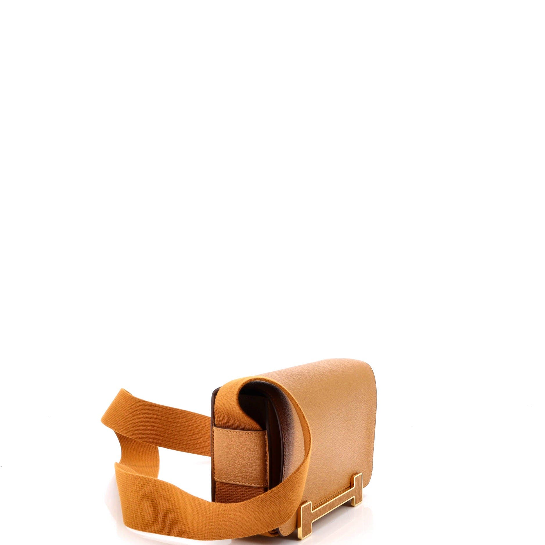 Pre-Owned Hermes Geta Bag Chevre Mysore, Alternate, color, Sesame