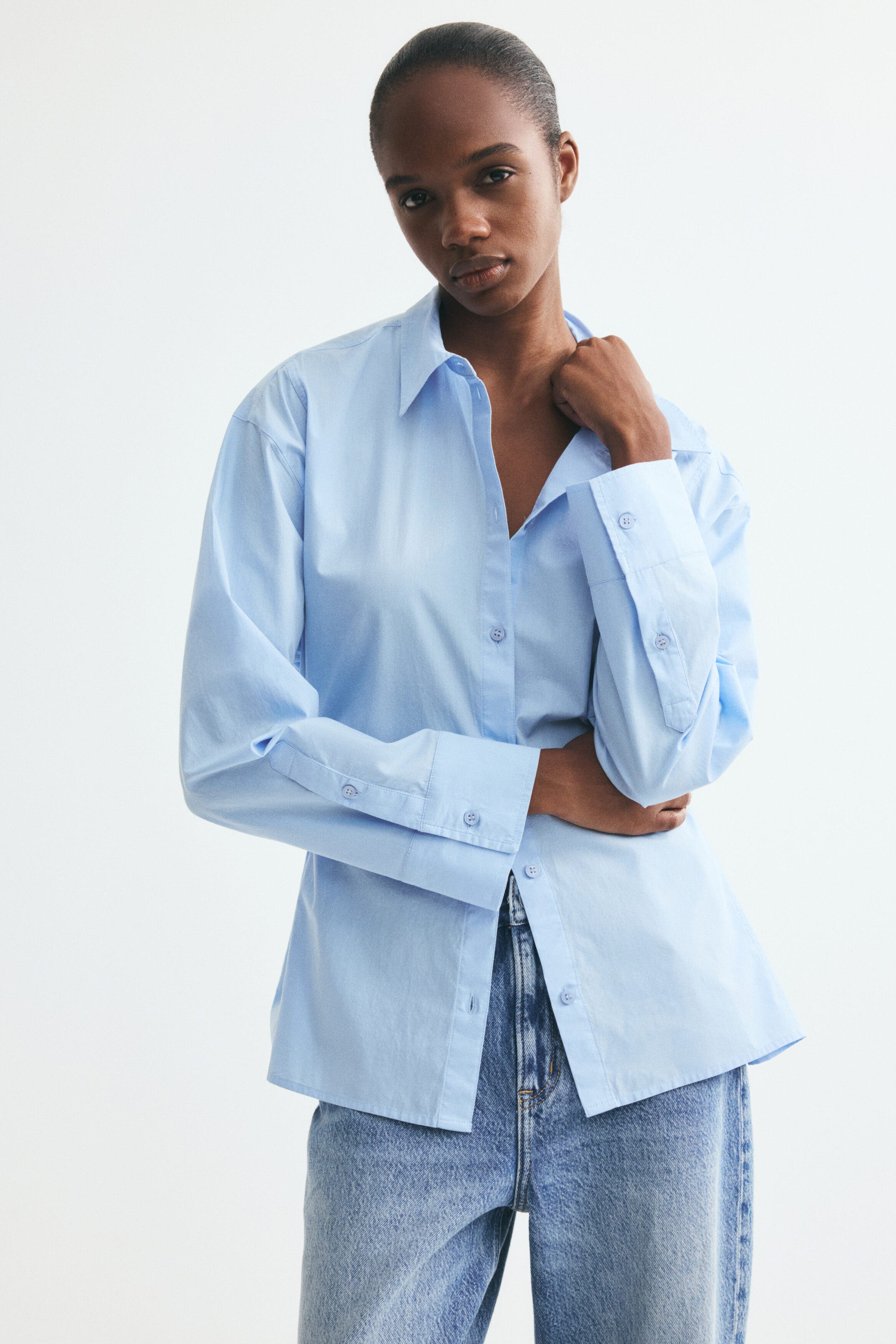 selected Light blue