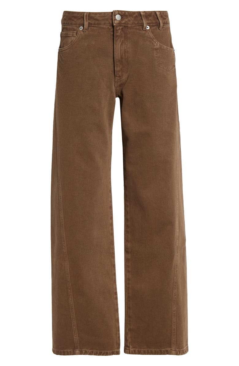 Paloma Wool Reyno Straight Leg Jeans, Main, color, Brown