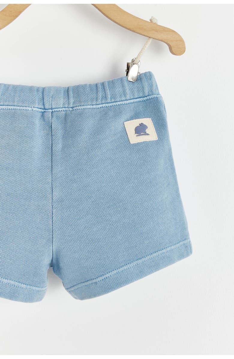 Babycottons Premium Cotton Essentials Thai Short for Infant, Alternate, color, Light Blue