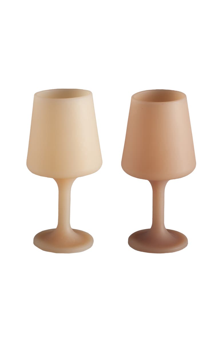 Porter Green Swepp | Unbreakable Wine Glasses, Alternate, color, Wheat + Oat