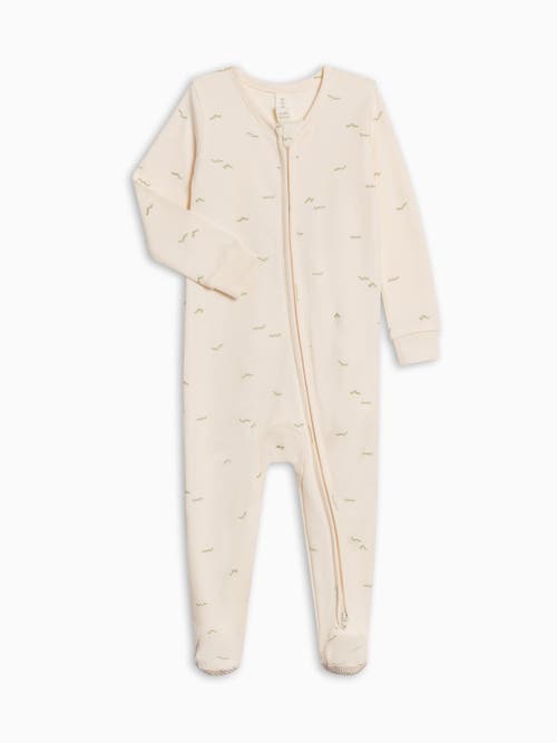 Colored Organics Kids'  Organic Peyton Zipper Sleeper