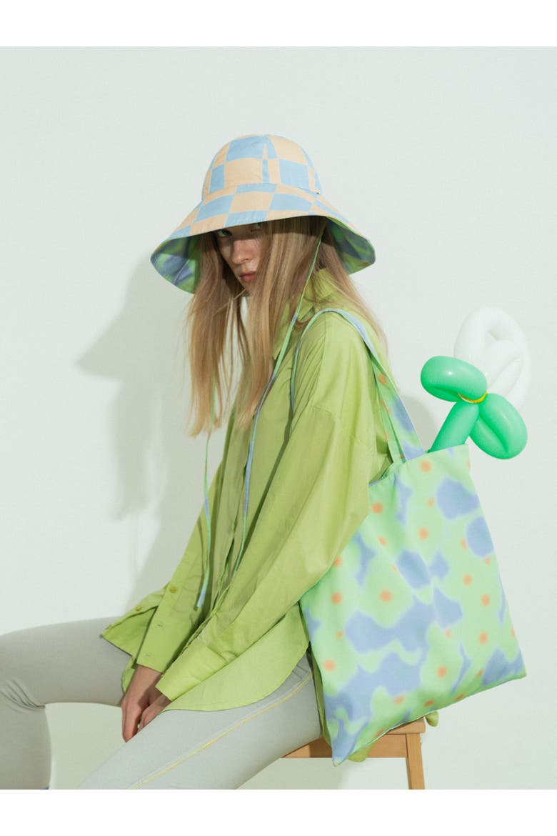 "Day Dream" Reversible Sun Hat, Alternate, color, Blue