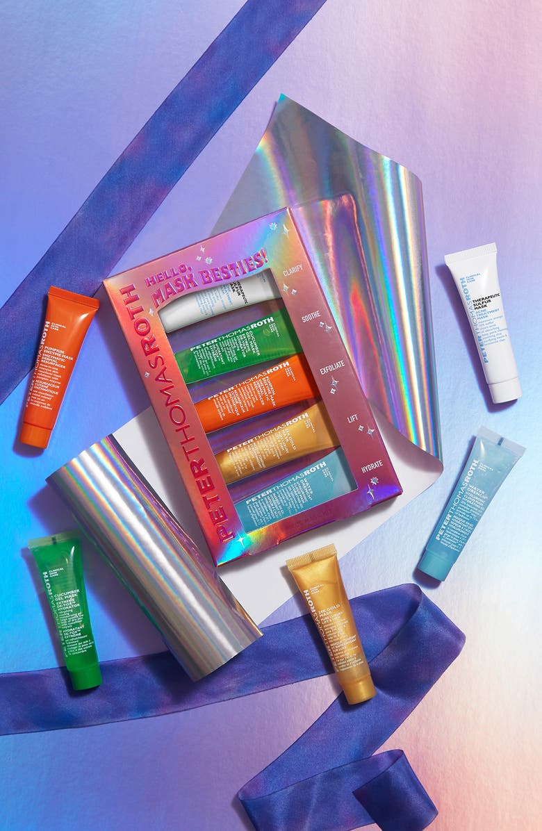 Peter Thomas Roth Hello, Mask Besties 5-Piece Kit $36 Value, Alternate, color, 