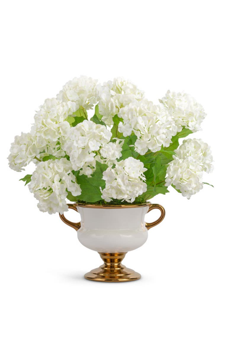 CocoBella Liv RealTouch Mixed Florals, Main, color, Snow