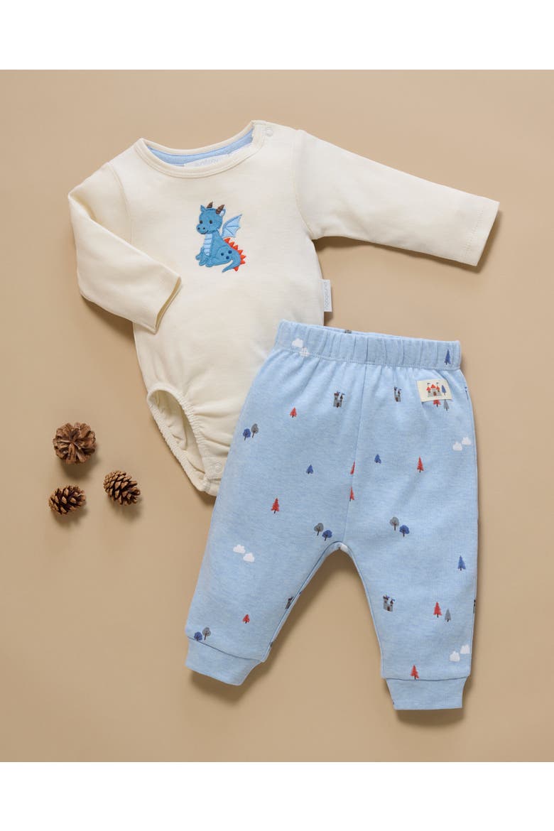 3 Piece Gift Set Boys, Alternate, color, Castle Print